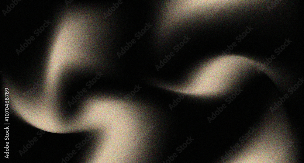 Poster Golden black gradient background featuring smooth transitions. Perfect for adding a luxurious and elegant visual effect to your designs