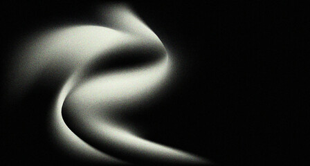 A smooth black grey gradient transitioning from dark to light, creating a minimalist and abstract visual effect.