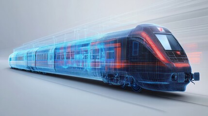 Hybrid high-speed rail systems combining electric and hydrogen technologies for cleaner energy solutions