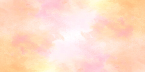Abstract bright texture of pink in yellow paint background, Splash acrylic colorful background, beautiful watercolor background for your design, perfect for creative designs, artistic projects.	