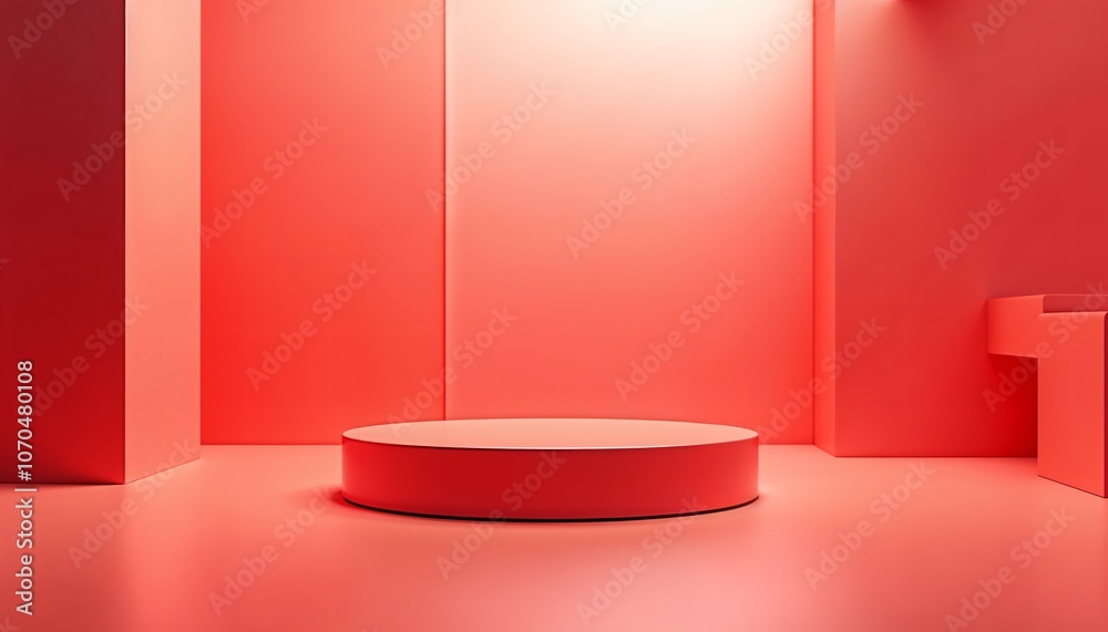 Wall mural optimized product placement with durable display platforms