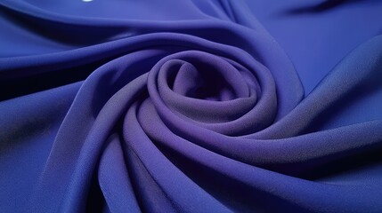 Obraz premium Soft Purple Fabric Texture with Gentle Ruffles