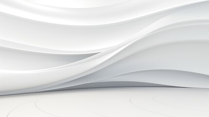 Obraz premium Free abstract white background minimal futuristic architectural space wallpaper
