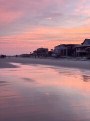 Obraz premium sunset on the beach
