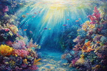 Fototapeta premium coral reef