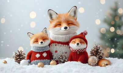 Christmas and New Year designs with festive ornaments, golden snowflakes, cozy wreaths, and sparkling holiday accents for wallpaper and greeting cards