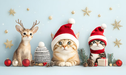 Christmas and New Year designs with festive ornaments, golden snowflakes, cozy wreaths, and sparkling holiday accents for wallpaper and greeting cards