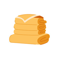 softness spa towel cartoon. absorbent comfort, cotton wellness, pamper hygienic softness spa towel sign. isolated symbol vector illustration