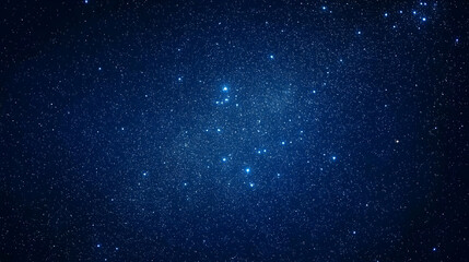 A Deep Blue Night Sky Filled with Millions of Sparkling Stars, a Breathtaking Celestial Canvas of Cosmic Wonder