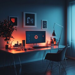 Enhance your workspace with modern tech and aesthetic design