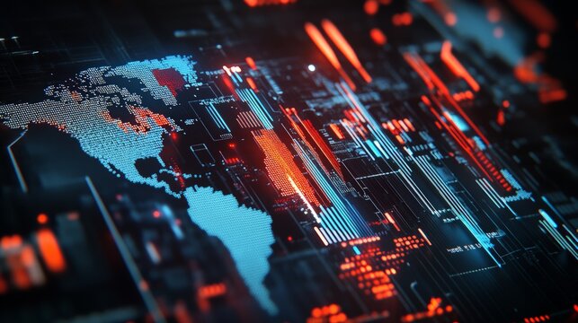 Semiconductor Production Capabilities Comparison, a visual representation showcasing output volumes and rankings of leading countries in semiconductor manufacturing.