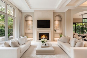 Fototapeta premium modern living room