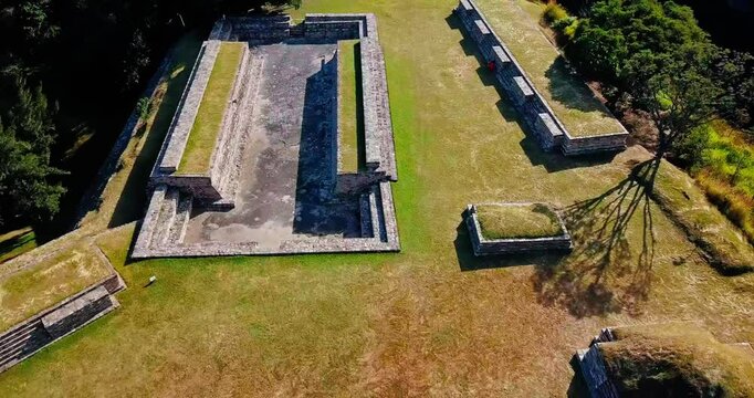 Mixco Viejo Mayan city.