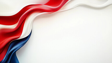 Dynamic red white blue presentation background graphic for politics political or election room for copy text
