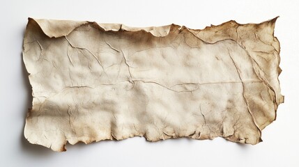 Fototapeta premium Golden Old Narrow Sheet Parchment Texture