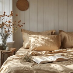 Premium flat sheet of brown flat paper