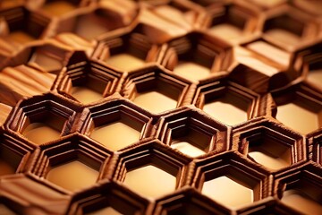 hexagonal honeycomb interlocking hexagons resembling a honeycomb