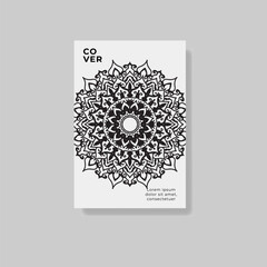 cover book white mandala