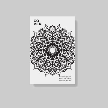 cover book white mandala