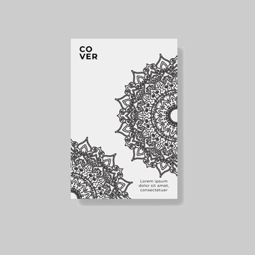cover book white mandala