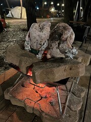 캠핑장에서 만든 비어치킨