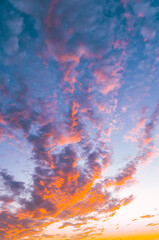 Nubes en los cielos mediterráneos