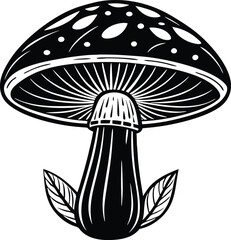 Mushroom Vector Illustration