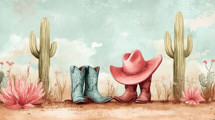 Warm Toned Wild West