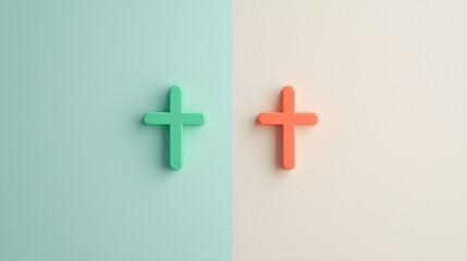 A simple, minimalist design of a green checkmark and a red cross against a clean white background, representing the clarity and decisiveness of a binary choice.