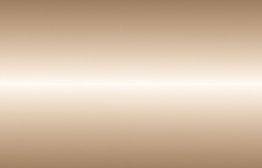 Obraz premium Pastel beige metallic glow effect texture background with light reflection 