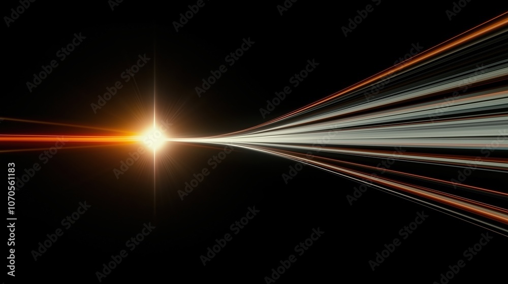 Canvas Prints bright light is shining on a dark background. the light is coming from the left side of the image