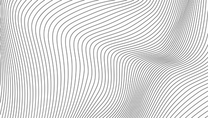 abstract black and white wave background