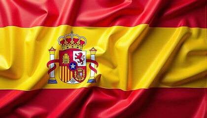 Obraz premium Spanish Flag - Majestic National Symbol