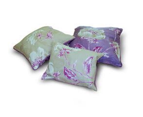 Set of modern decorative pillows