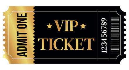 VIP ticket for one person.
