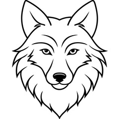 illustration of a wolf