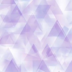 Fototapeta premium Seamless Pattern with Softly Blurred Pastel Purple Triangles