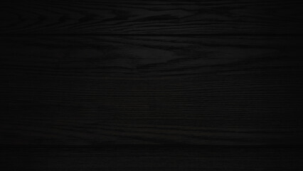Dark Black Wood Texture with Rich Grain Patterns