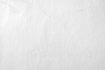 Old cement wall painted white texture and paper background