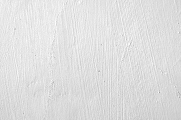 Old cement wall painted white texture and paper background