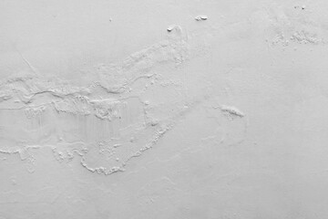 Old cement wall painted white texture and paper background