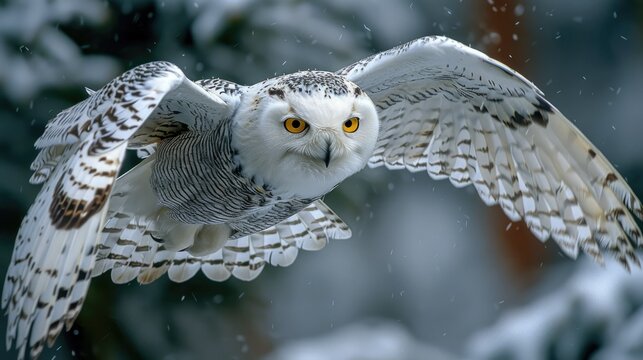 Snowy Owl (Bubo scandiacus, Nyctea scandiaca)