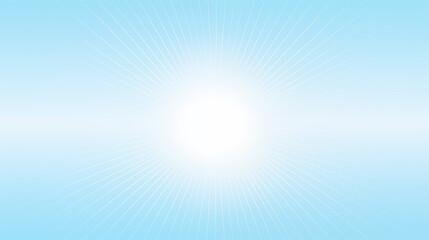 Obraz premium Blue background with a glowing beam in the middle
