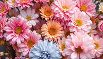 Vibrant floral arrangement captivates with colorful blossoms