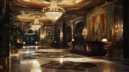 Opulent Lobby