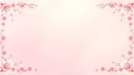 Obraz premium Flower background with place for your text. 