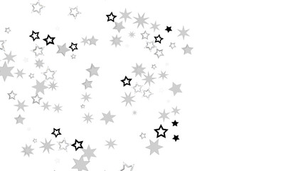 Obraz premium A close-up of a starry night sky, with bright, sparkling stars shining against the dark background.