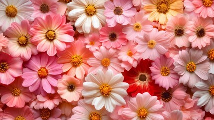 Vibrant Blooming Daisies