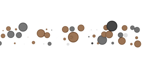 Multicolor confetti abstract background with a lot of falling pieces, isolated on a white background. Festive decorative tinsel element for design