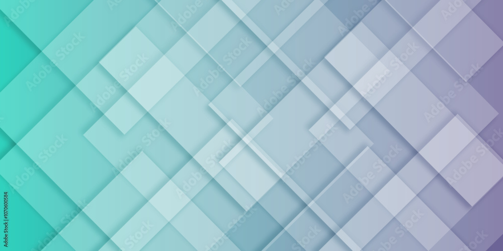 Leinwandbilder abstract blue gradient triangle background. modern style triangle shaped translucent overlapping pla